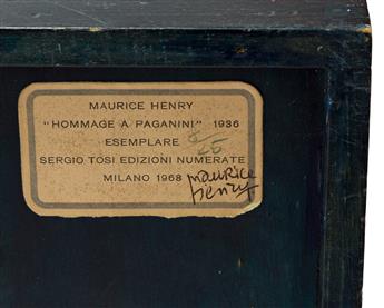 MAURICE HENRY (1907-1984) LHommage a Paganini.